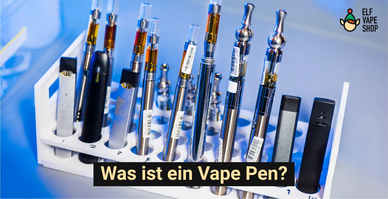 Vape Pens in verschiedenen Farben