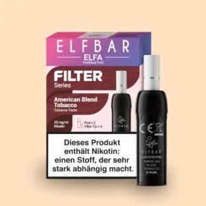 ELFBAR PODS Filter Series American Blend Tobacco 20mg/ml Nikotin