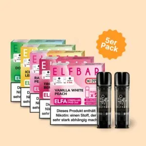 ELFBAR ELFA Pods 5er Pack (5 Sorten nach Wahl)