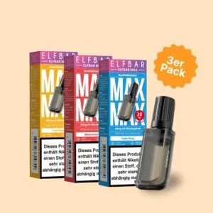 ELFBAR MAX Pods 3er Pack (Sorten nach Wahl)