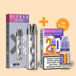 ELFX Mini + Lost Mary Liquid 20mg Set